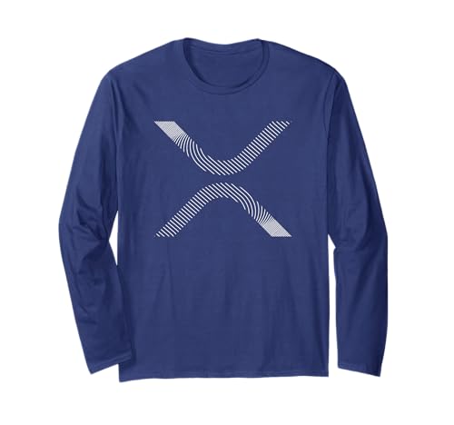 XRP Coin Ripple Cryptocurrency Wallet HODLer To The Moon Long Sleeve T-Shirt