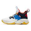 Anta Buty do koszykówki Mid-Top Performance Męskie Sneakersy Białe Niebieskie Żółte 91941181-2