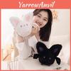 Cute Halloween Bat Round Plush Rabbit Pillow Cushion Wholesale