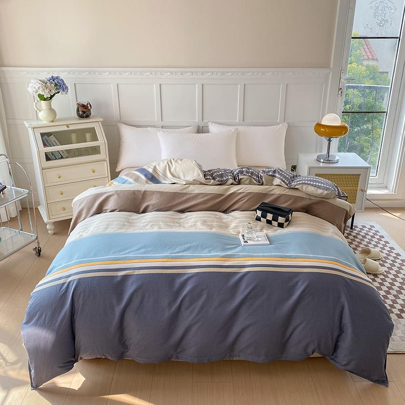 Cotton Printed Duvet Cover, Multi-color Duvet Cover, Soft Oversized Duvet Cover, Double Comfortable Single Duvet Cover