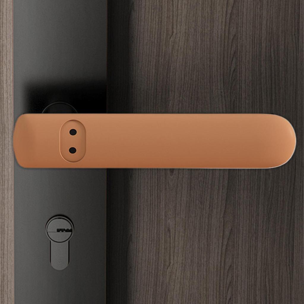 Door Handle Protector Silicone Protector for Door Levers Anti-Collision Door Knob Cushion Cover for Kitchen Living Room Study