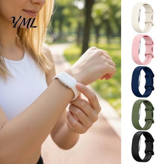 Replacement Accessory for Fitness Watch Bands Hume Band 2.0, Breathable Silicone Strap Ergonomic All Day Use Tracker, Adjustable Anti-Sweat Wristband