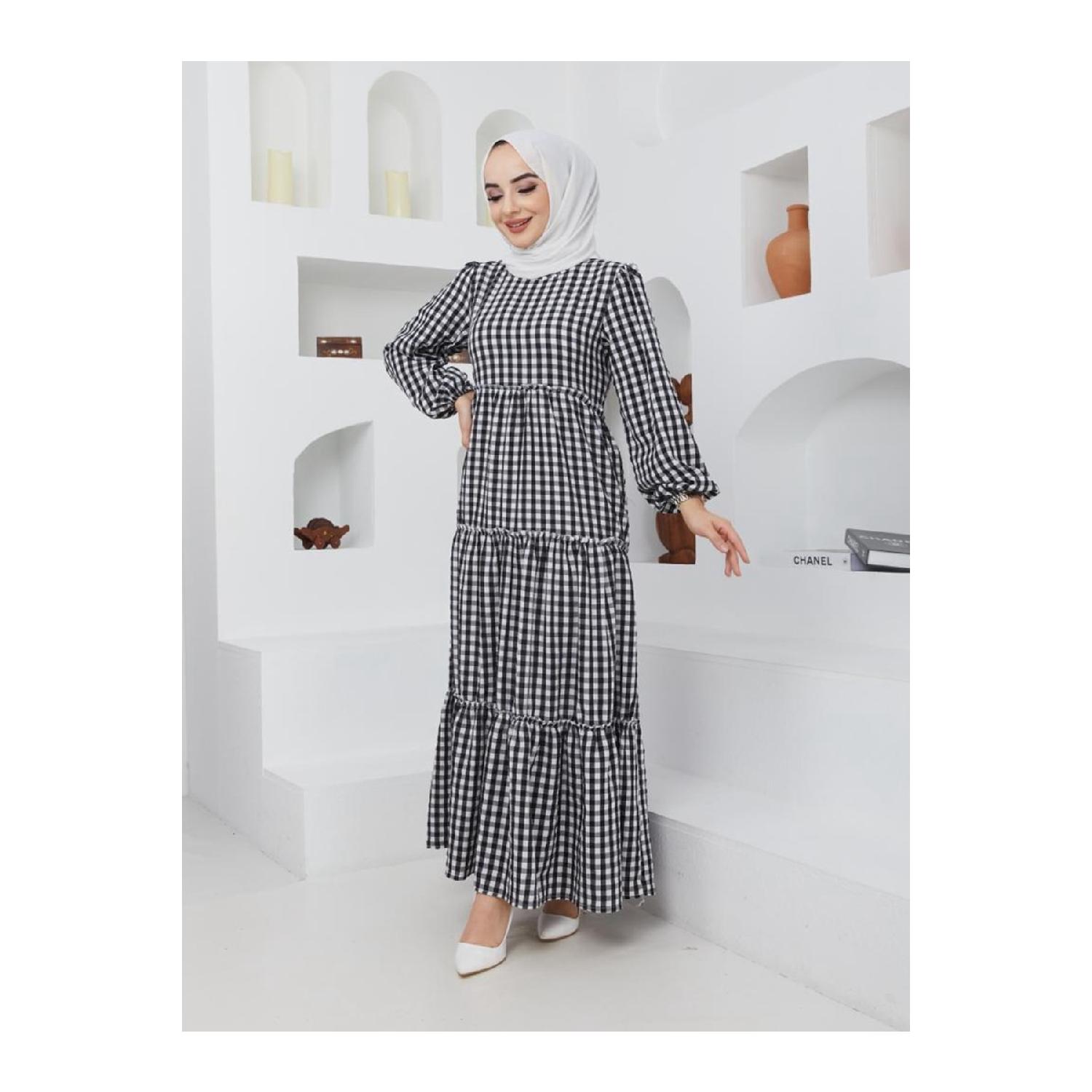 

Многослойное летнее платье из жатого хлопка XXL оранжевый