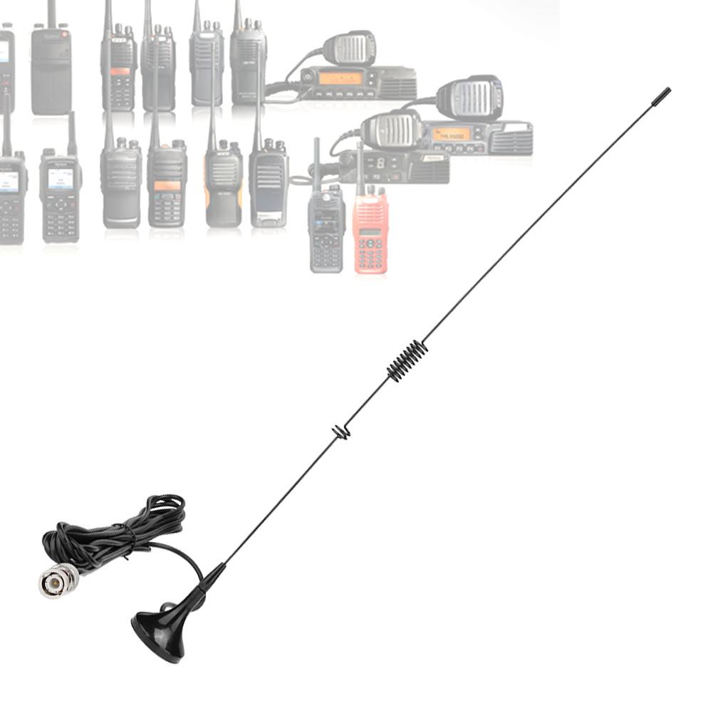 Ut 106UV BNC Dual Band U+VHF Antenna for ICOM YAESU for Kenwood for BAOFENG Radio N7W3