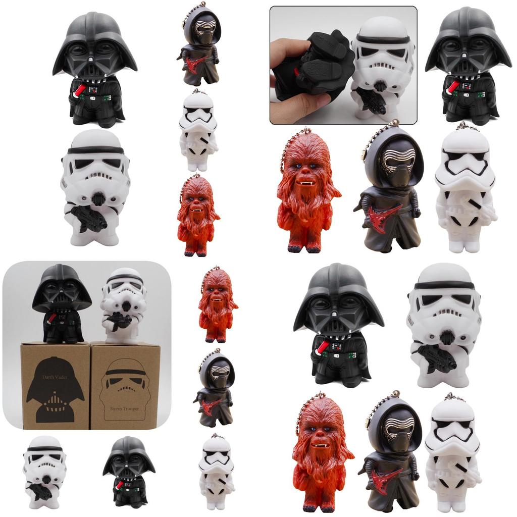Star Figure Wars Darth Vader Stormtrooper Kylo Ren Chewbacca Toys Gifts Boys Men