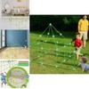 Colorful Diy Tent Building Kit For Kids With Educational Plastic Sticks And Balls