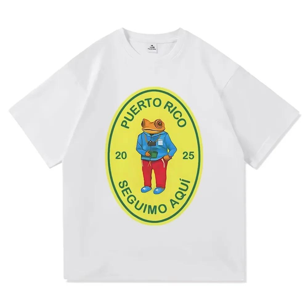 Bad Bunny T-shirts Graphic Harajuku Men Women Tshirt  Harajuku Unisex Clothing Fashion  T-Shirt Short Sleeve Tee Tops