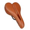 GORIX Bicycle Saddle Brown Suitable for Road Cross Long Mini and Other Bicycles Shock and Pain (GO-Max801) - - Thick/Cushioned/Soft/Wide/Waterproof -