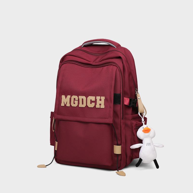 School Bag Female Fashion College High School Backpack Junior High School Primary School Student Large Capacity Backpack Luggage