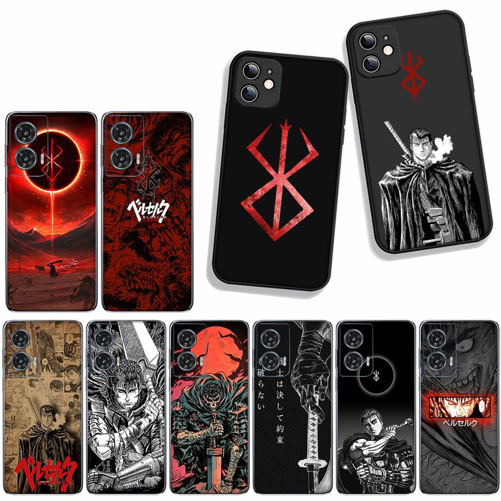 for Samsung Galaxy A55 A54 A25 A36 A17 A26 A35 A33 A34 A14 A37 S8 S9 S20 S21 FE S10 Plus Phone Cover Case Berserks Comic Guts