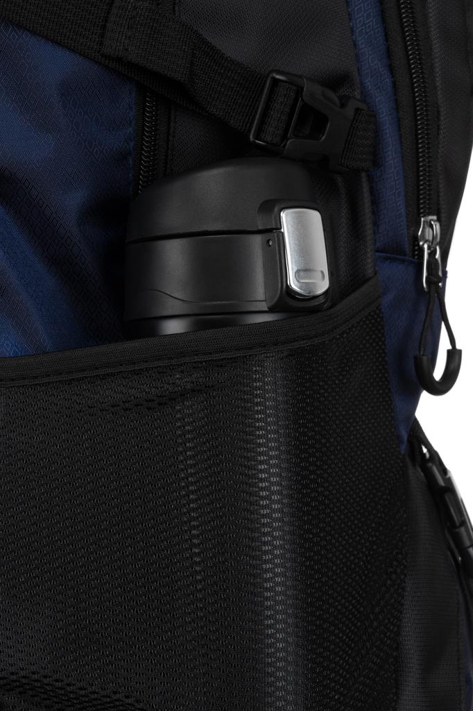 Mochila PTN PWY-01-6249 Azul Marino+Negro