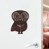 Owl Wood Clock for Creative Animal Children Holiday Gift Supplies for Home Office Dormitory Decoration Birthday Gift