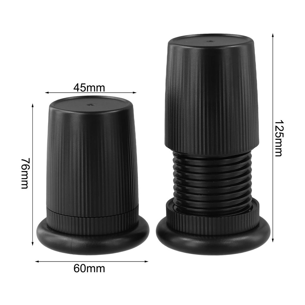 2PCS Adjustable  For Furniture Feet Mats Bed Risers Skid Raiser Mats Table Chair Lift Foot Base Furniture Height Increasing Pad