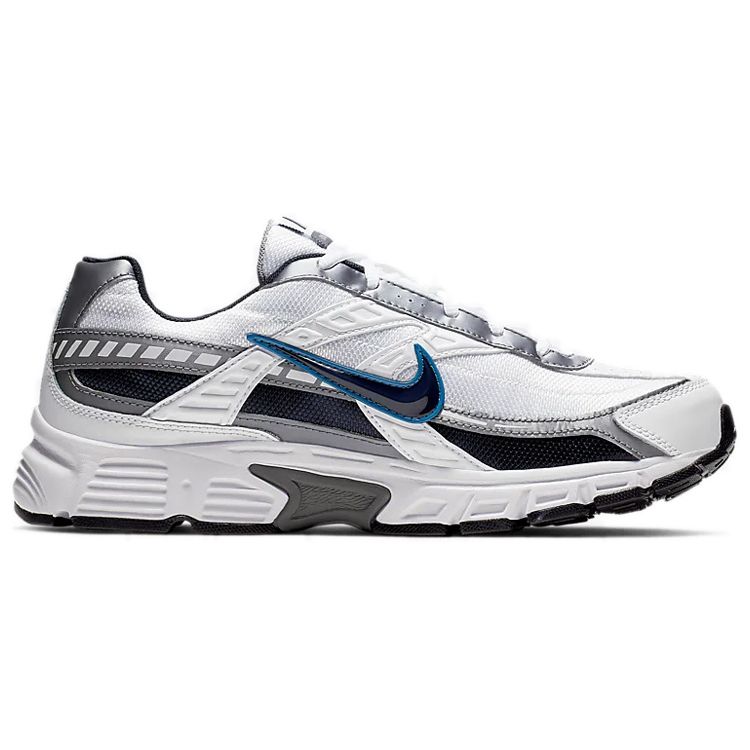 Nike Initiator Metallic Cool Grey Herresneakers Hvit Obsidian 394055-101