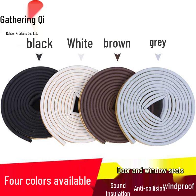 Diebstahlsicherer Schallisolierter Winddichter Tür- & Fensterdichtungsstreifen