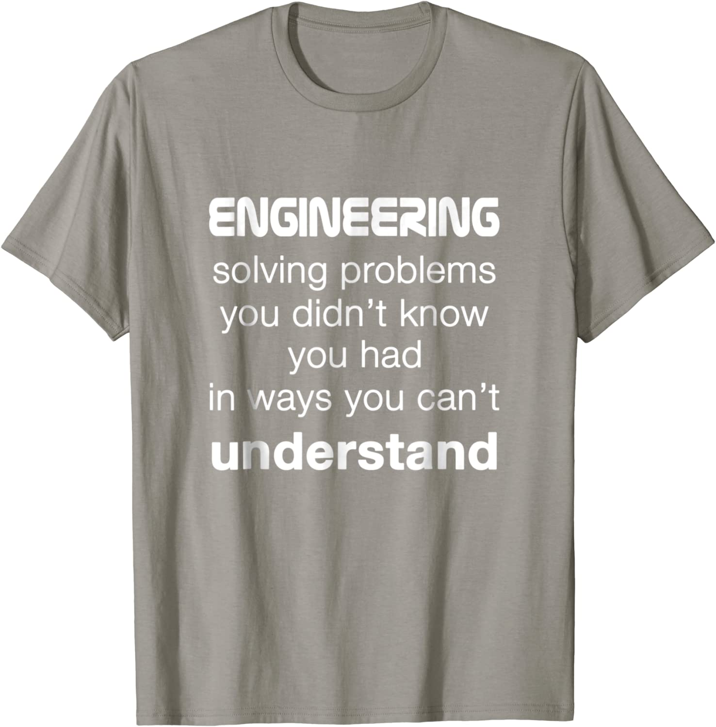 

Cool Engineer / Engineering T-shirt About Solving Problems Discount Unique T Shirt Cotton T Shirts for Men Printed On 4XL