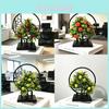 Fruits Tree Artificial Bonsai Plant For Home Decor Gift For Housewarming