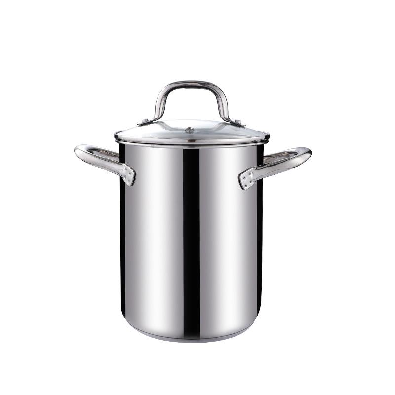 304 Stainless Steel Tempura Frying Pan for Induction and Cooktops