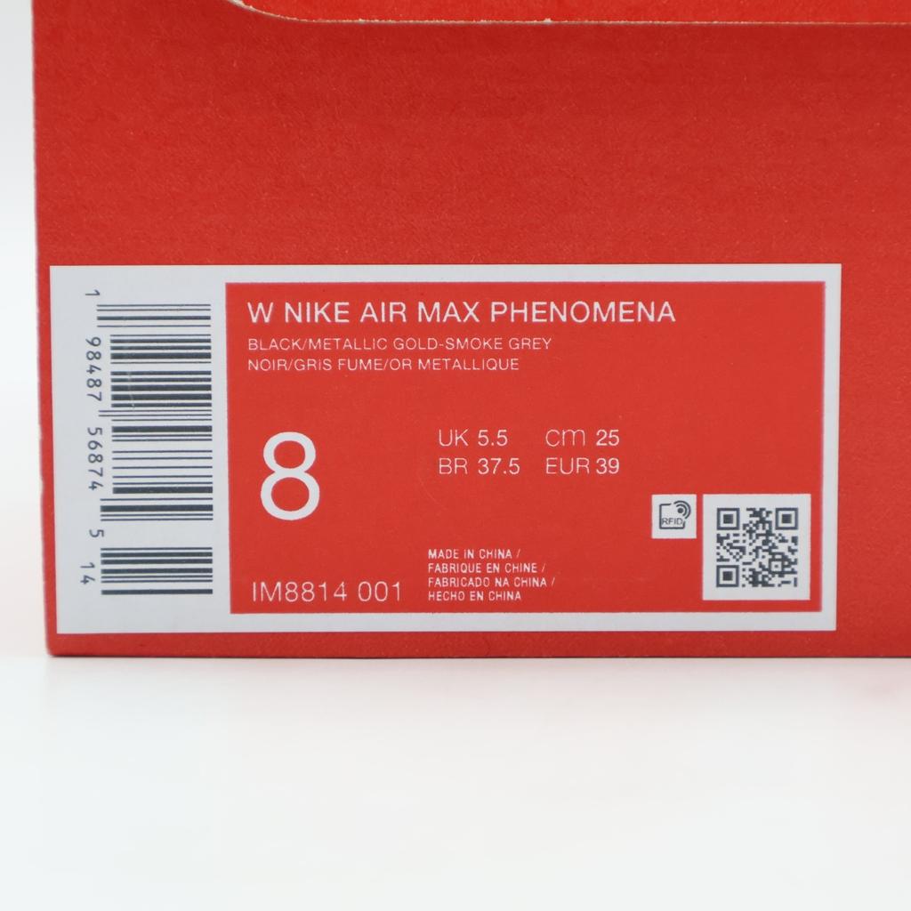 IM8814-001 Nike Air Max Phenomena SWDC Black Metallic Gold Smoke Grey (Women's)