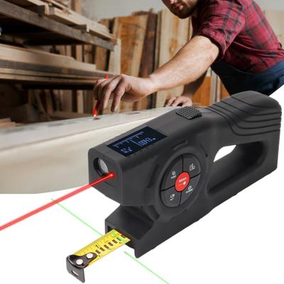 Digital Tape Measure Digital Display Compact Portable Rechargeable Professional Accurate Tape Measuring Tool