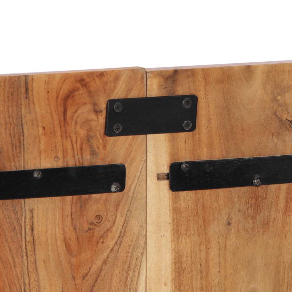 Headboard 140 cm Solid Acacia Wood