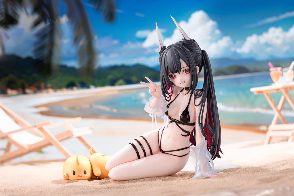 Anigame Azur Lane Hatsuzuki Love Approximately 180mm scale PVC and ABS Hazuki's Ver. Height (excluding base). 1/6 pre-painted figure.