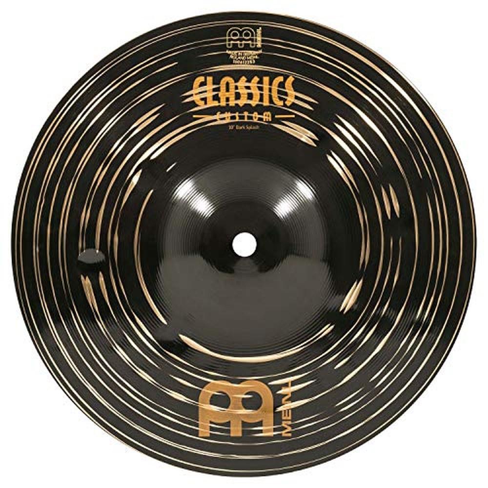 Meinl Percussion Classics Custom Dark Series Splash Cymbal CC10DAS 10" Dark Splash