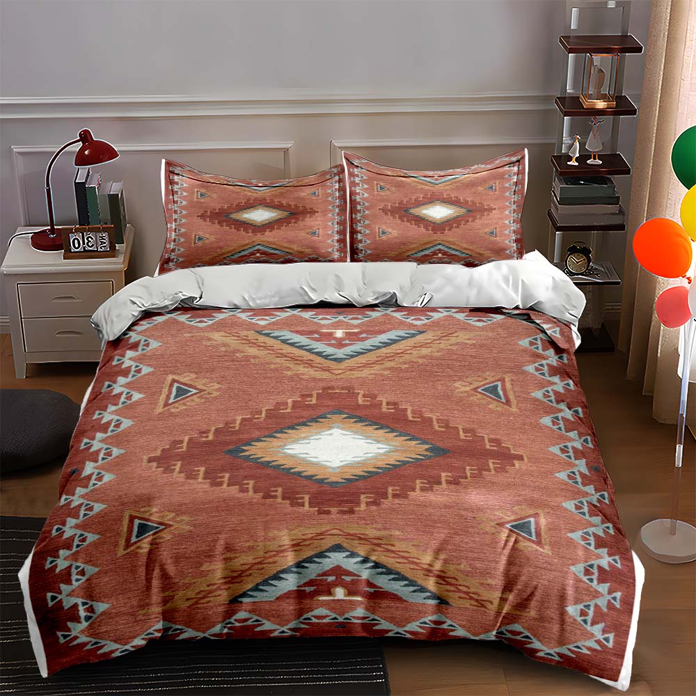 

Geometric diamond motifs. Bedding Duvet cover sets Duvet covers Pillowcases gifts (1 * Duvet Cover 2 * Pillowcases, without duvet insert) 135x200cm