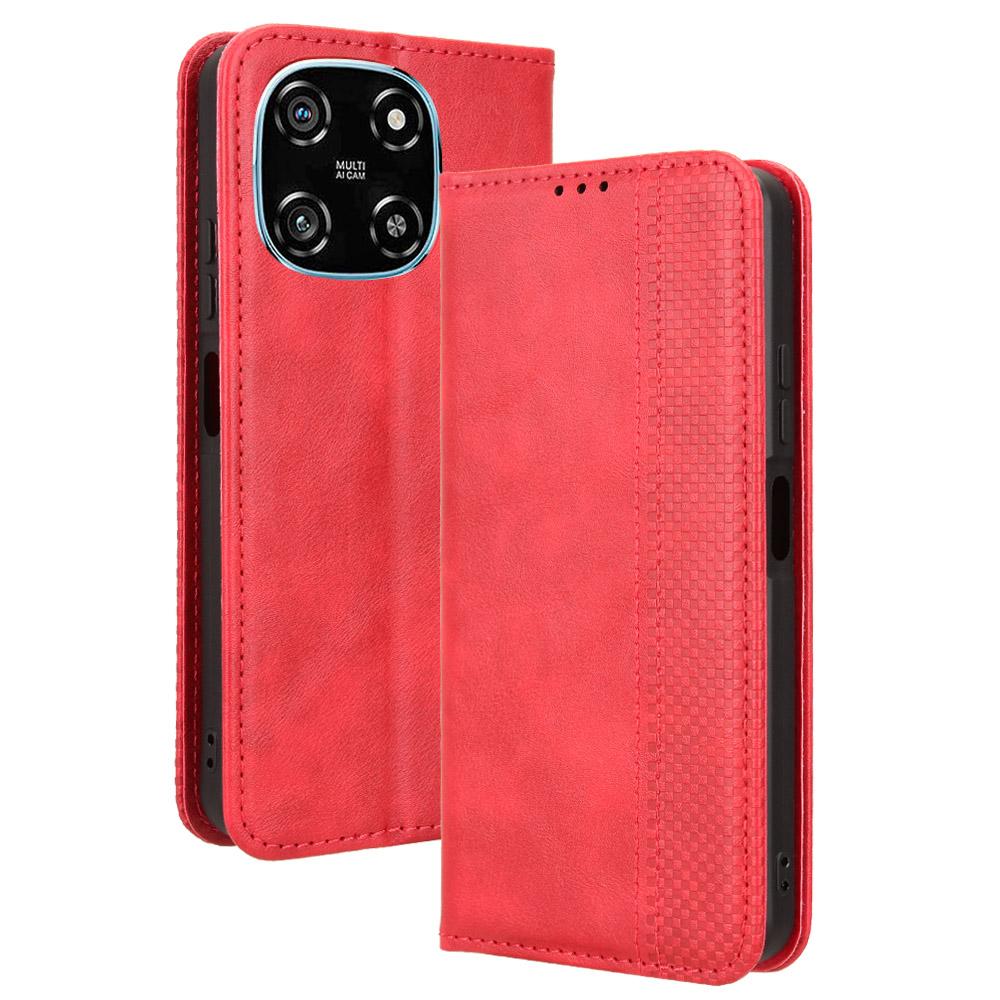 Flip Cover für Blackview Color 6 PU-Leder Ganzkörperschutz [RFID-Blockierung] Handyhüllen Brieftaschen-Cover