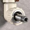 2pcs Faucet Angle Valves Broken Wire Extractor Set Damage Screw Extractor Remover For Plumbing Maintenance Pipe Thread Extractors