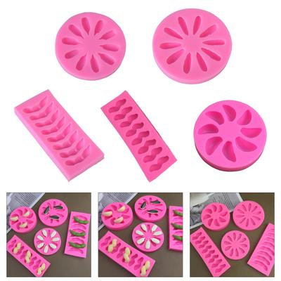 Melon Peanut Silicone Molds Making Fondant Cake Molds Decorating Baking Tool for Making Chocolate Fondant Dessert