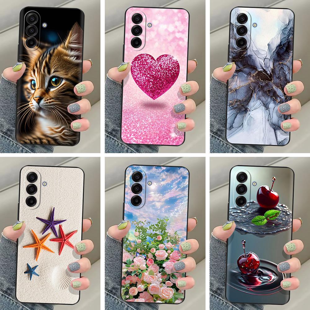 For Samsung A17 5G Case GalaxyA17 Luxury Silicone Back Cover TPU Phone Cases For Samsung Galaxy A17 5G Shockproof Bumper Fundas