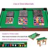 Mini Conjunto de Sinuca Infantil: Brinquedo Bola 8 Preto 25-44mm - Tamanho de Tênis de Mesa