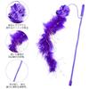 2-Piece Cat Toy Set Feather Toy with Replacement Feather Sticks, Fun Cat Toy, Pet Supplies, Exercise Relief, Stress Relief, Indoor Games, Fun Cat