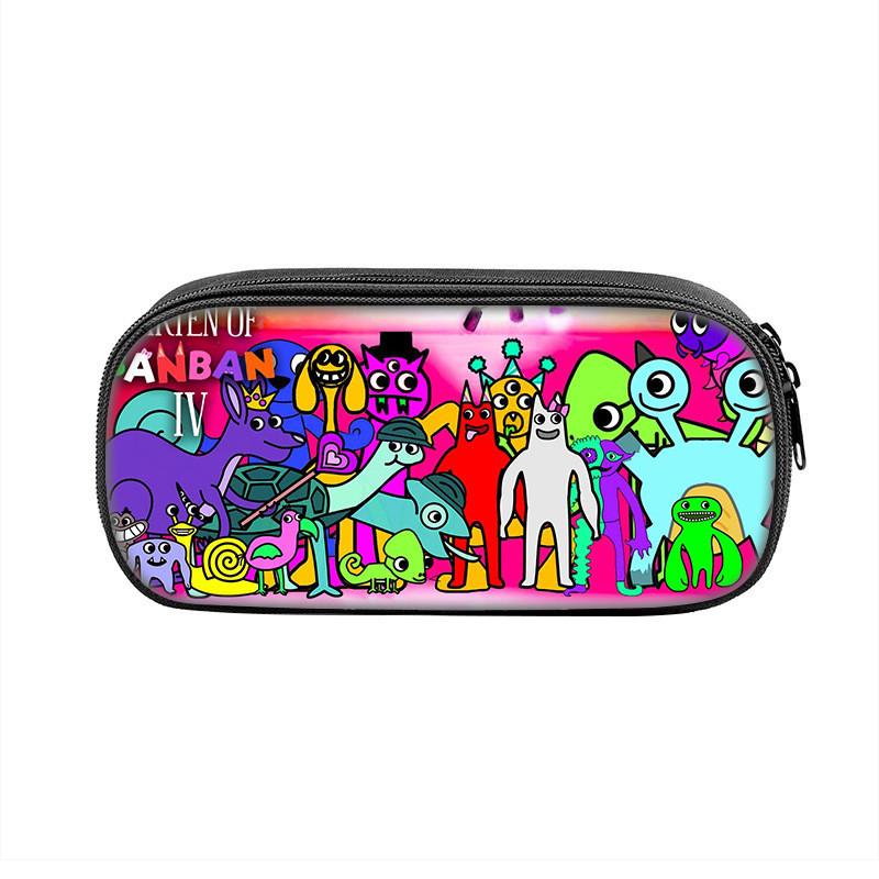 Garten Of Banban Pencil Case Nylon Storage Bag For Students And Kids