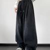 American Trendy Brand Ins High Street Retro Washed Old Wide-leg Jeans Men's Loose Straight Casual Long Pants