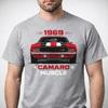1969 Vintage Red Muscle Car Classic Unisex Graphic Unisex T-shirt