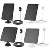 4W/6W 5V Solar Panel Charger IP65 Weatherproof Adjustable Wall Mount W/ 9.8ft Charging Cable for Arlo Pro 5S/4/3 4