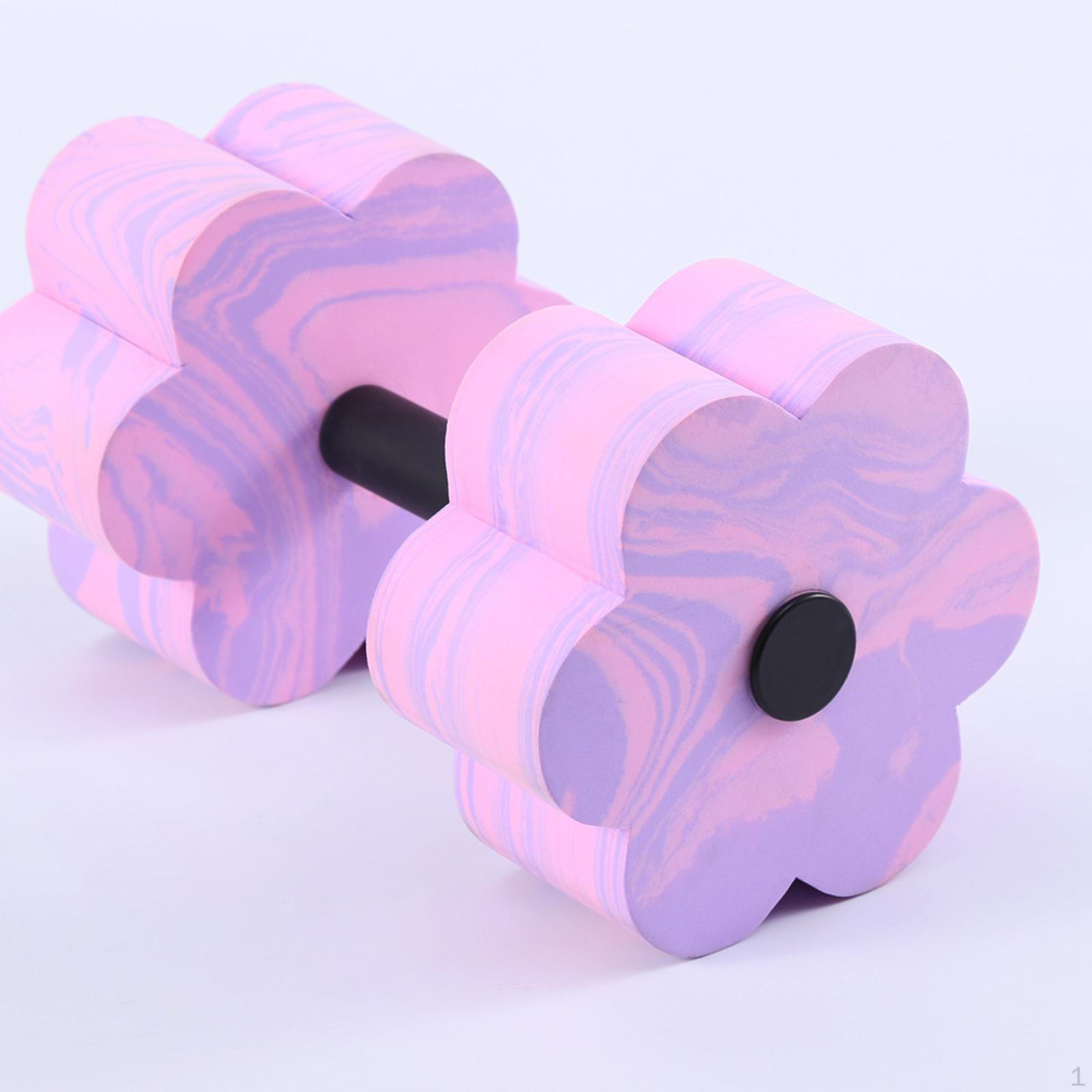 

Гантели для упражнений в бассейне, гантели из пеноматериала, профессиональные, портативные, для мужчин и женщин, оборудование для аквааэробики розовый