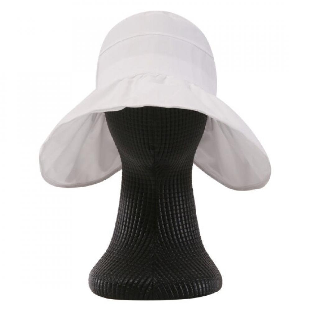 Shop Women S Uv Protection Roll Cap White Km Wh 0589