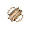 MICHAEL KORS Mercer solid color simple logo cowhide lock accordion bag shoulder crossbody bag women's camel