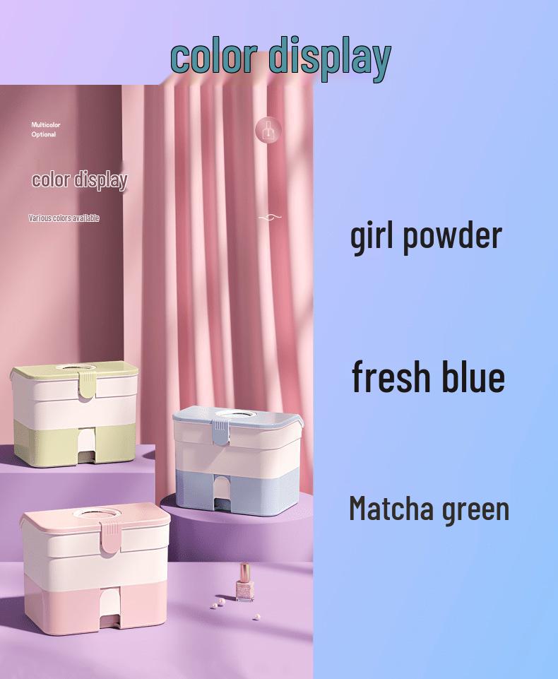 Portable Dustproof Cosmetic & Jewelry Organizer
