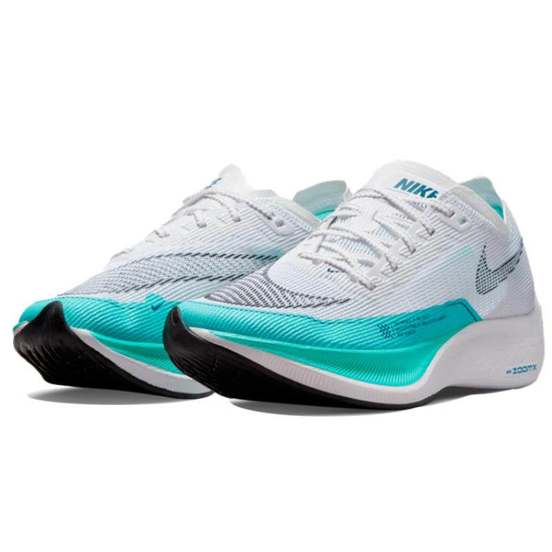 Nike ZoomX Vaporfly Next% 2 White Aurora Green Women's Sneakers Casual