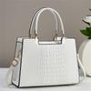Stylish Crocodile Pattern Handbag 2023 New Large Capacity Women's Shoulder Bag