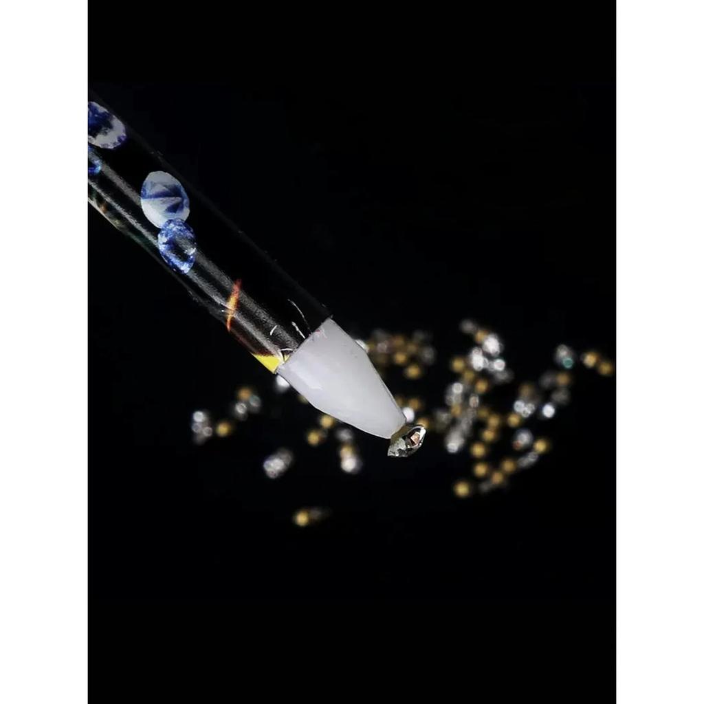 Nail Art Diamond Picking Crayon Small Diamond Jewelry Special Suction Setting Pen With Adhesive Tool Durable And Strong Adhesion