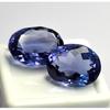 Oval Cut Natural Blue Iolite 19-21 Ct Pair Beautiful Certified Loose Gemstone