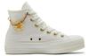 Converse Chuck Taylor All Star Platform Goldkette Secondhand Gelb Damen A04453C