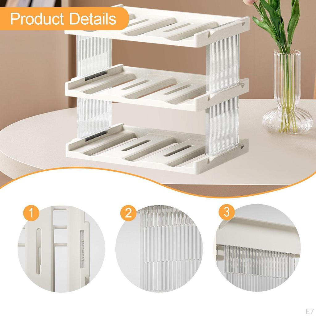 Bottle Organizer for Wine And Cup Storage in Pantry Cabinet