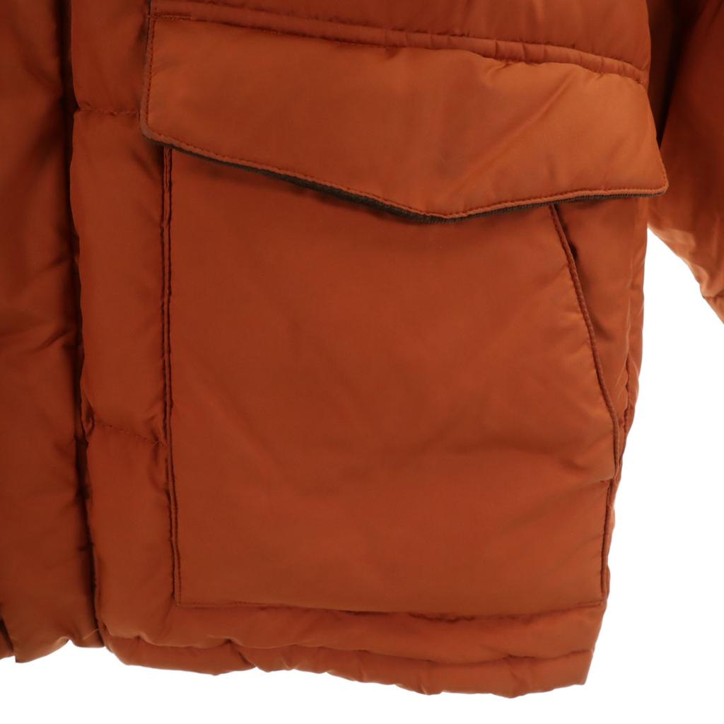 FIRSTDOWN Down Jacket M Orange Men's Used