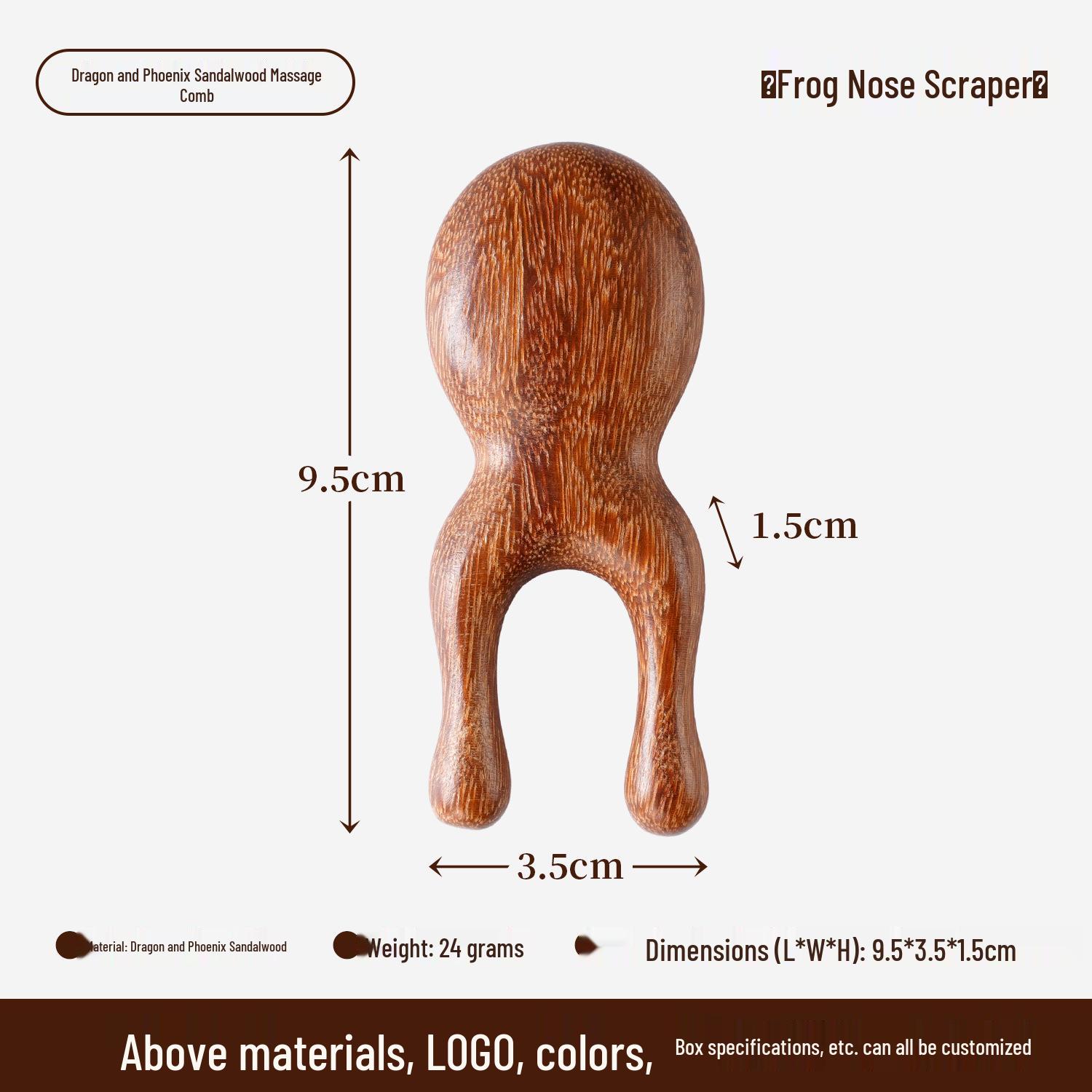 Коллекция массажных расчесок из палисандра «Дракон и Феникс»: Натуральная деревянная расческа для здоровья с креативной резьбой